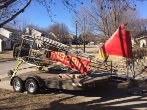 The Stinson back in March 2015.